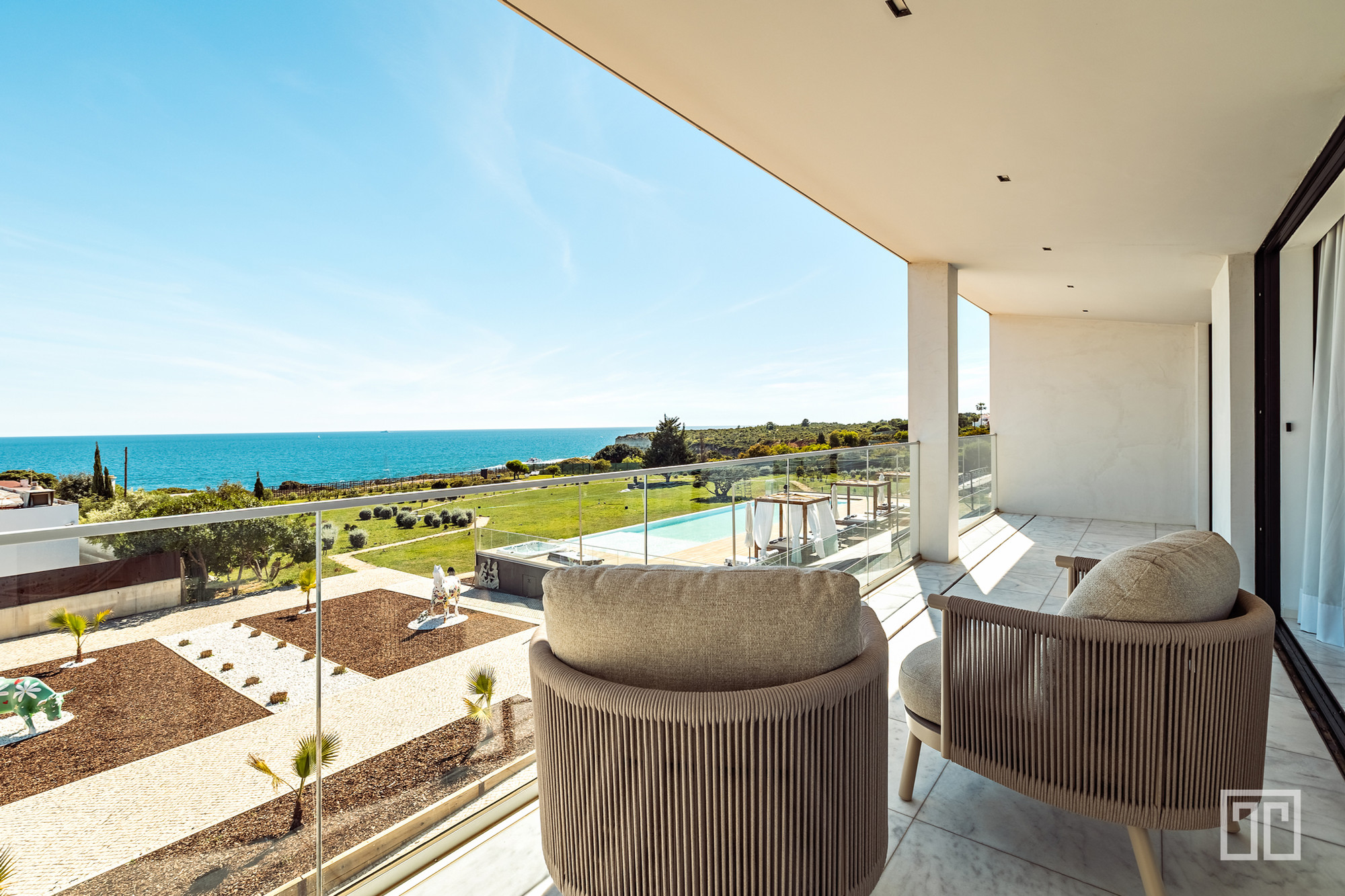 The Duplex — ocean-facing living space